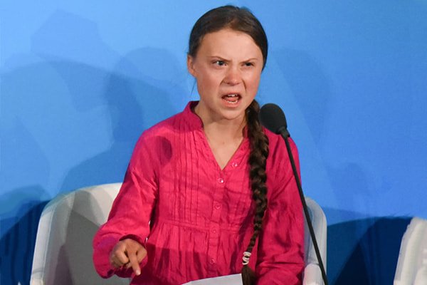 Greta Thunberg how dare you